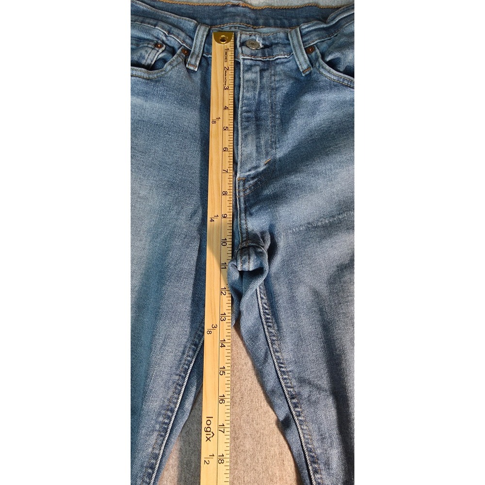 Levis 541 Athletic Taper Jeans Mens 33x30 Blue Denim Medium Wash 541-0000 - Picture 4 of 10